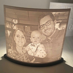 Personalized - Curved Lamp