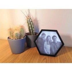 Personalized - Hexagon Lamp